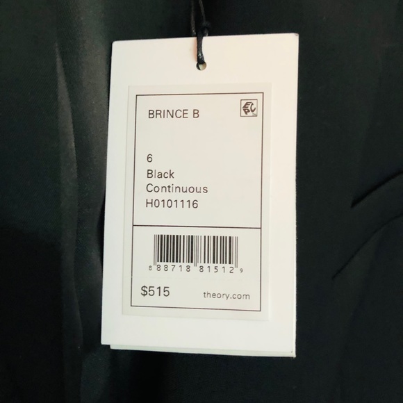 Theory Brince B Blazer 6 NWT - Picture 4 of 6